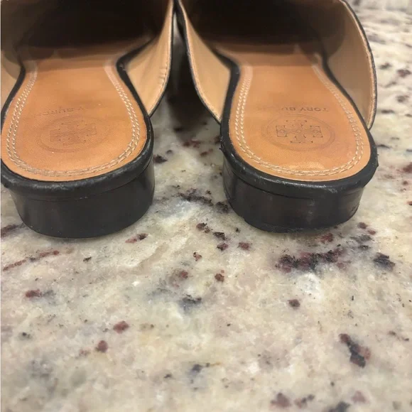 Tory Burch Amelia Loafer Mule size 8 black - Picture 5 of 7